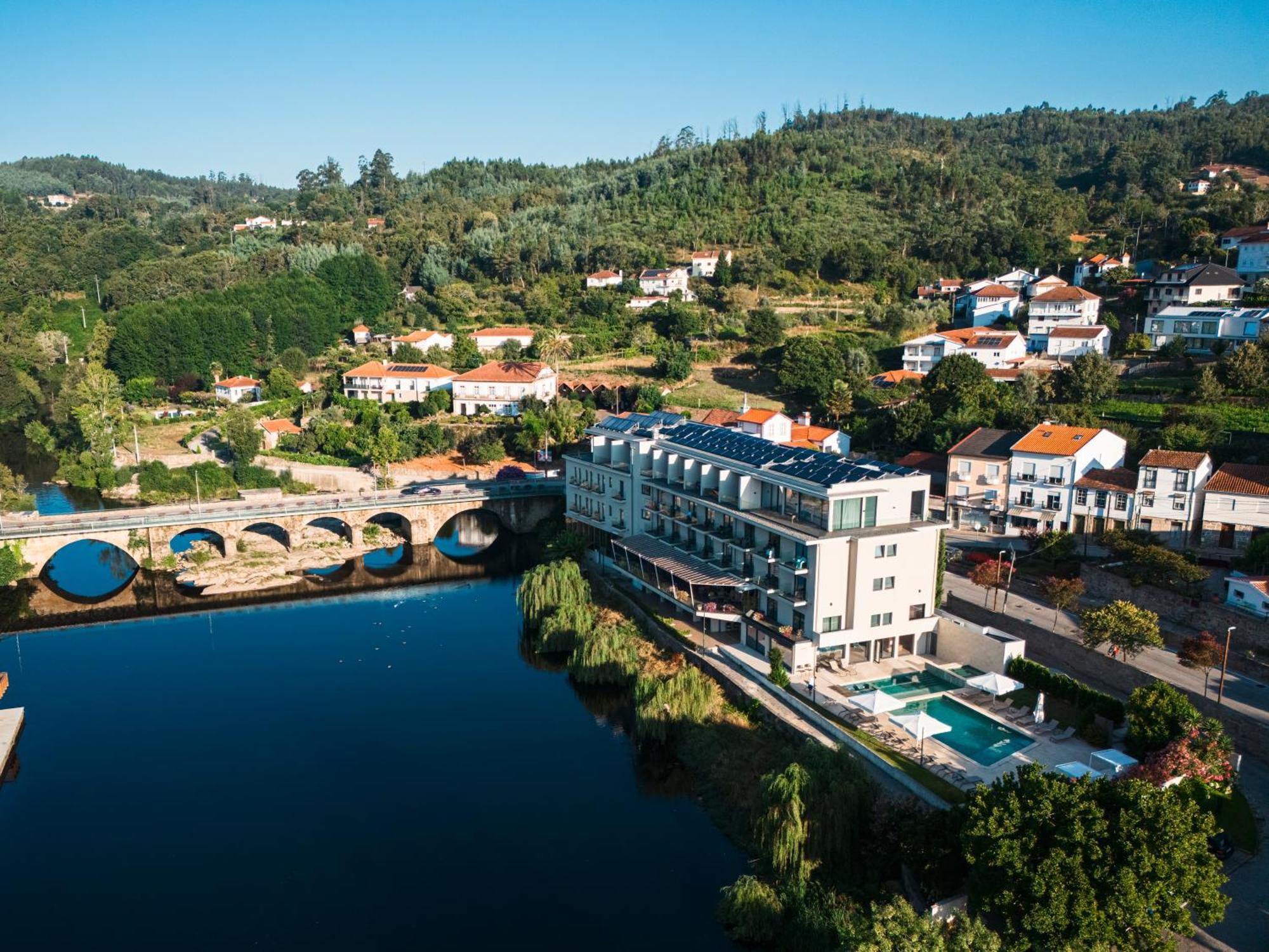 Hotel Vouga Termas de Sao Pedro do Sul Zewnętrze zdjęcie